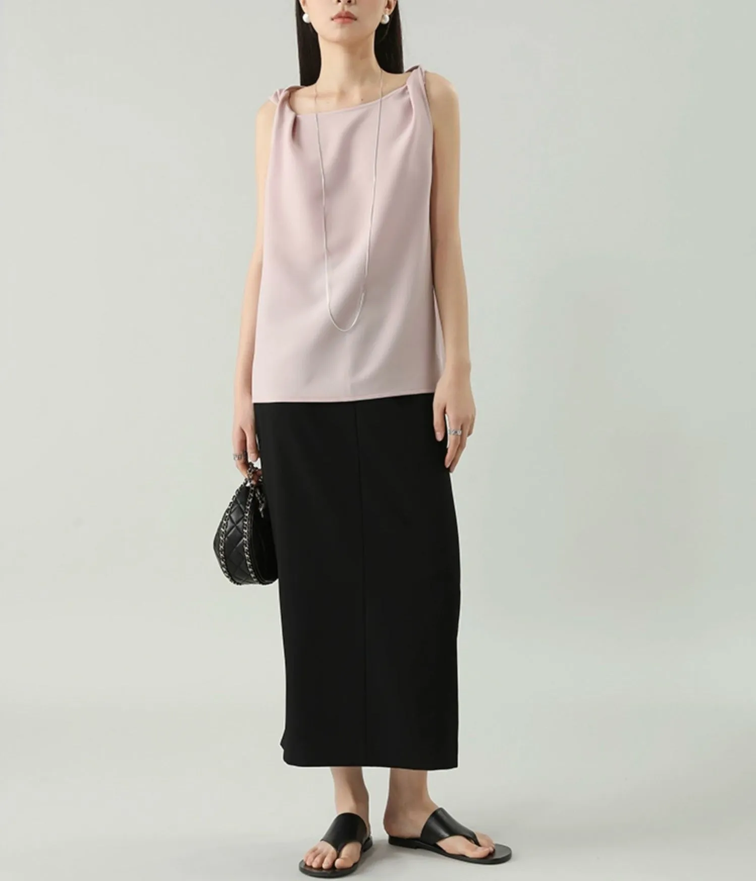 Canole set (ready stock in pink & white (S)/ 3 colours)