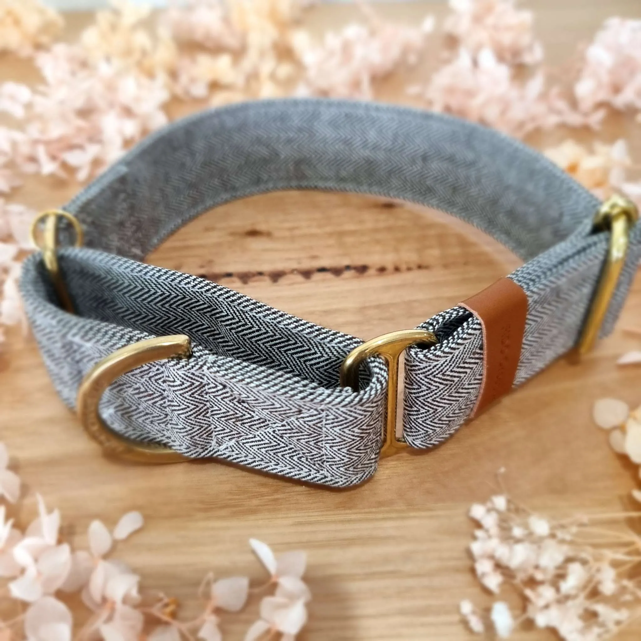 Martingale collar - Herringbone