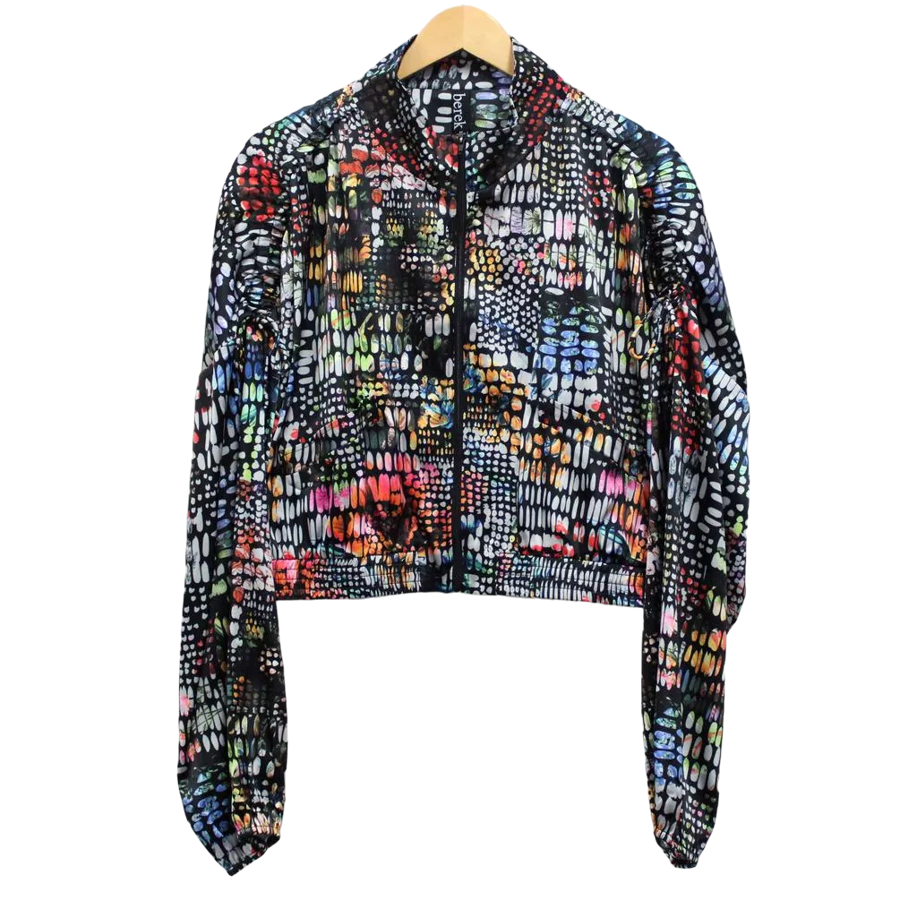 Petals of Color Cropped & Sporty  Jacket