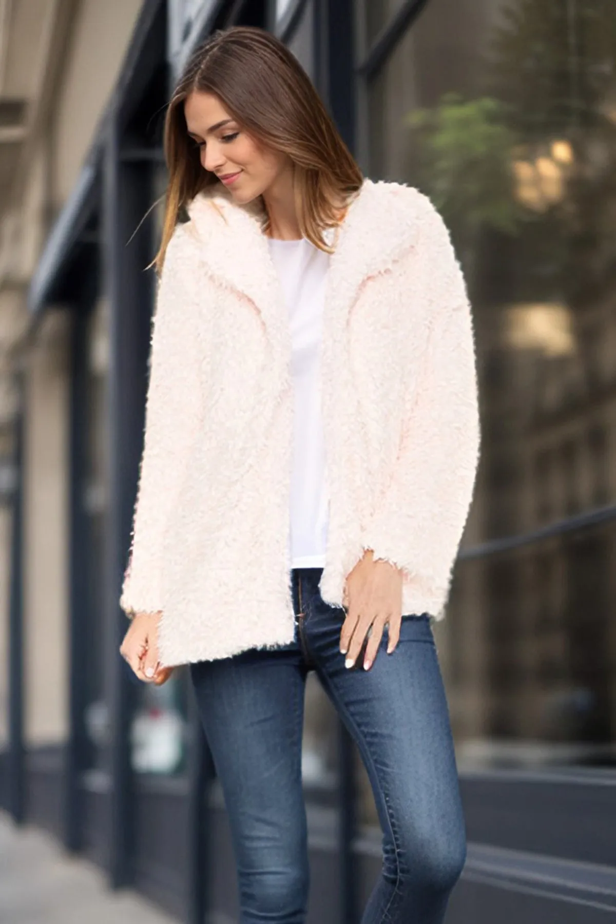Pre-order: PARISA JACKET (BABY PINK)- CVJ1837