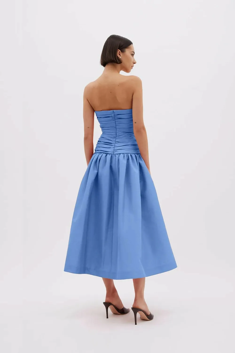 Rachel Gilbert Banks Dress in Cornflower Size AU 8