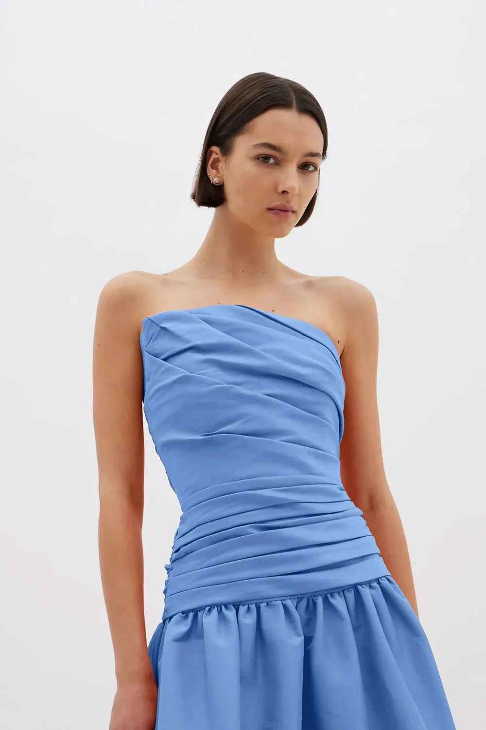Rachel Gilbert Banks Dress in Cornflower Size AU 8