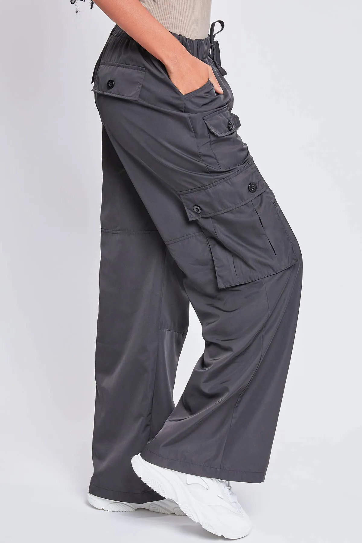 Relaxed Nylon Cargo Pants